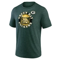 T-shirt Sporting Chance Fanatics Heathered Green Bay Packers pour hommes