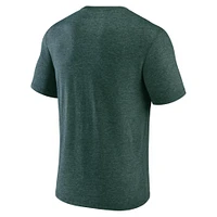 Men's Fanatics Heathered Green Bay Packers Sporting Chance T-Shirt