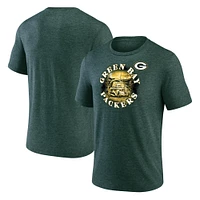 T-shirt Sporting Chance Fanatics Heathered Green Bay Packers pour hommes