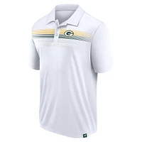 Polo Interlock Victory For Us Fanatics pour hommes, blanc, Green Bay Packers