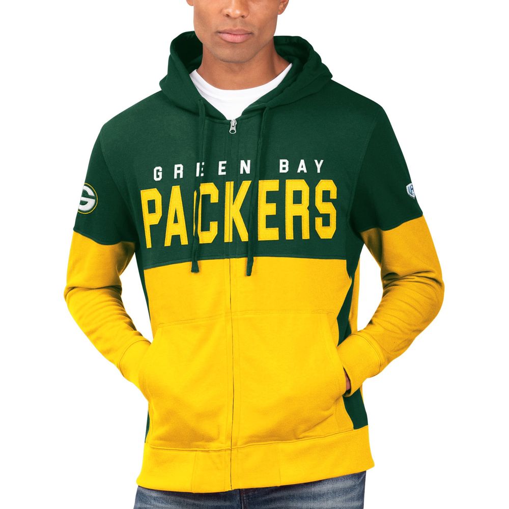 G-III Sports Mens Green Bay Packers Sweatshirt, Green, Large