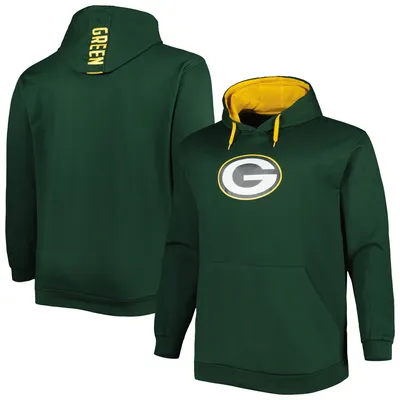 Green Bay Packers Big & Tall Logo Pullover Hoodie
