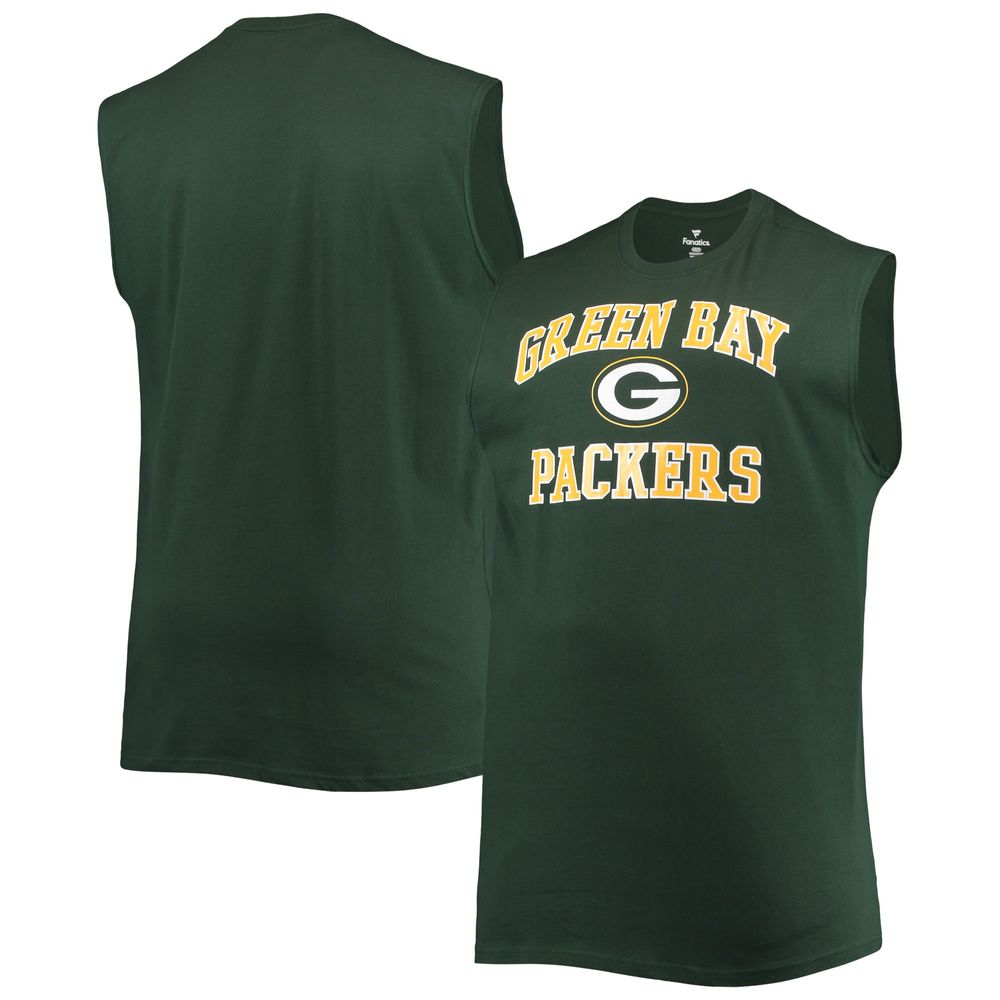 Fanatics Men's Green Green Bay Packers Big & Tall City Long Sleeve T-Shirt