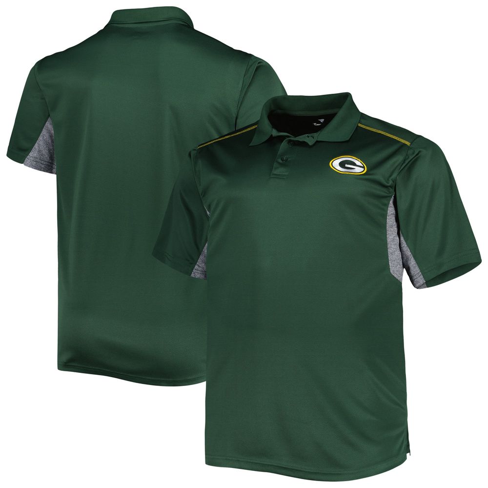 Men's Green Bay Packers Big & Tall Team Color Polo