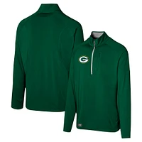 Vert - Haut à quart de zip Grind Iron des Packers Green Bay pour hommes