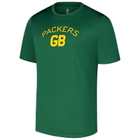 T-shirt rétro vert Green Bay Packers Stadium pour hommes