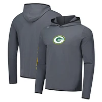 Men's Greyson Clothiers Charcoal Green Bay Packers Colorado Long Sleeve Hoodie T-Shirt