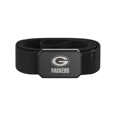 Green Bay Packers Groove Life Engraved Belt - Black