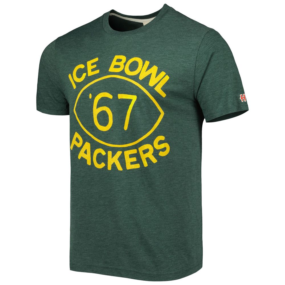 Homage Men's Homage Green Bay Packers Super Bowl Classics Tri-Blend T-Shirt