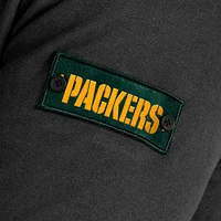 Men's J. Palmer Black Green Bay Packers QB1 Full-Zip Sweatshirt