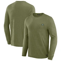 Men's J. Palmer Olive Green Bay Packers In-The-Pocket Long Sleeve T-Shirt