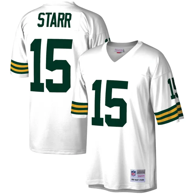 Lids Bart Starr Green Bay Packers Mitchell & Ness 1969 Legacy Replica Jersey  - White