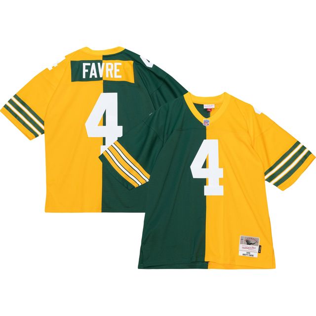 Lids Brett Favre Green Bay Packers Fanatics Authentic Autographed Mitchell  & Ness Replica Jersey - White