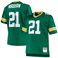 Charles Woodson Green Bay Packers Mitchell & Ness Big Tall 2010 Retired Player Replica Jersey –