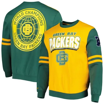 Lids Green Bay Packers Antigua Team Reward Crewneck Pullover Sweatshirt -  Oatmeal