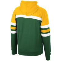 Men's Mitchell & Ness Green/Gold Green Bay Packers Head Coach Pullover - Hoodie