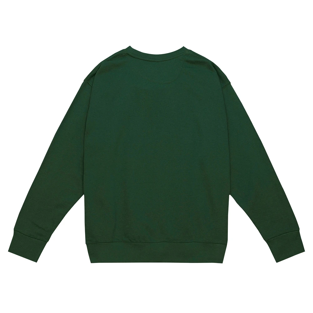 Sweat-shirt en molleton basique pour homme Mitchell & Ness Green Bay Packers