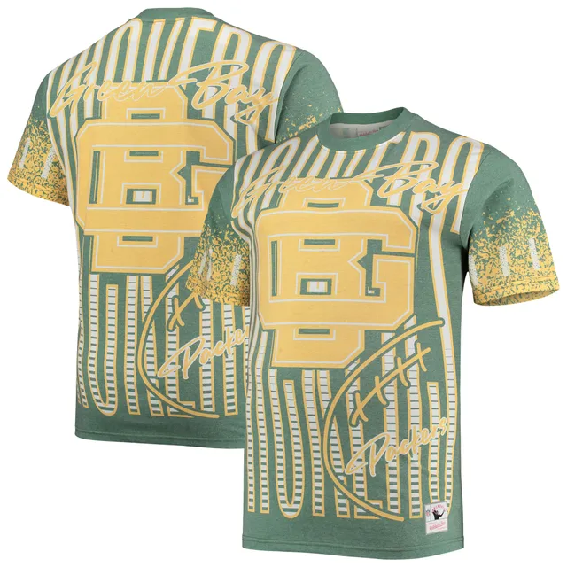 Packers Mitchell & Ness Legendary Slub T-Shirt Large Green