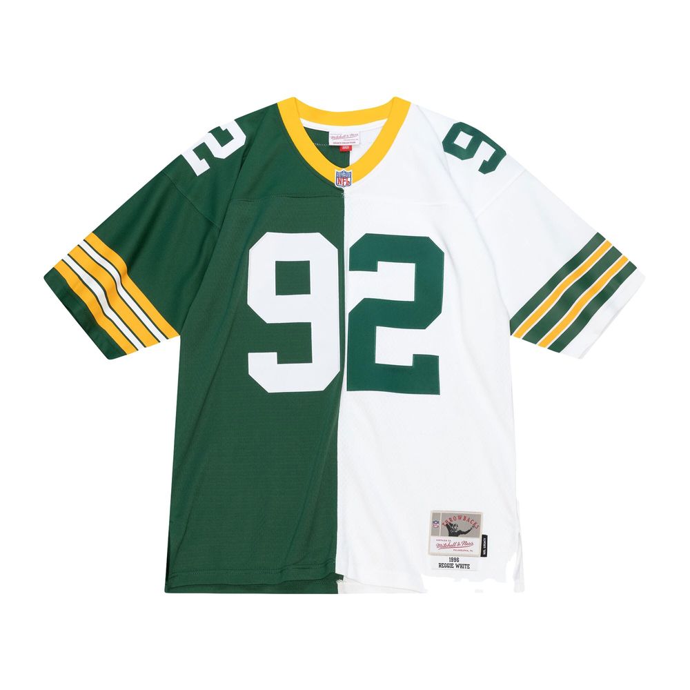 Mitchell & Ness Green Bay Packers Reggie White 1996 Replica Jersey