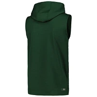 Men's MSX by Michael Strahan Green Bay Packers Marathon Sleeveless Pullover Hoodie