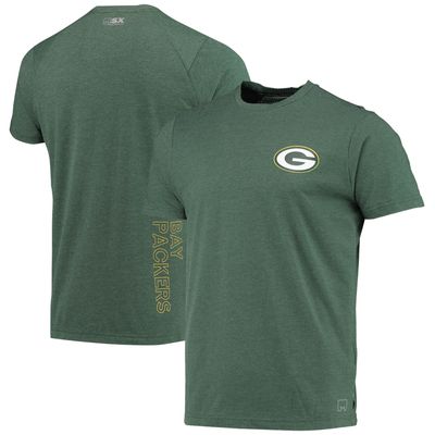 Green Bay Packers MSX by Michael Strahan Challenge Color Block Performance  Polo - Gold/Green