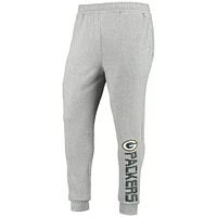 Men's MSX by Michael Strahan Heathered Gray Green Bay Packers Jogger Pants