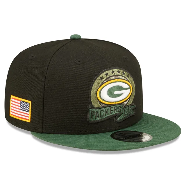 Green Bay Packers New Era Script 9FIFTY Snapback Hat - Green