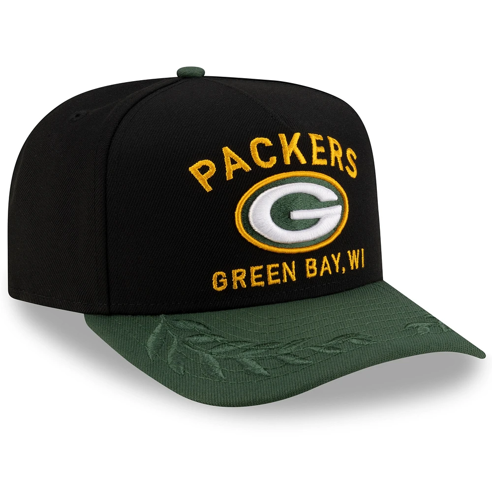 Men's New Era /Green Green Bay Packers 2025 NFL Draft 9FIFTY A-Frame Snapback Hat