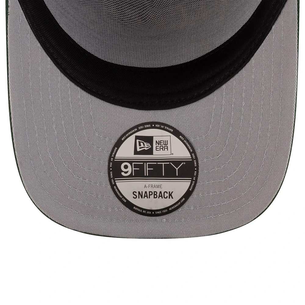 Men's New Era /Green Green Bay Packers 2025 NFL Draft 9FIFTY A-Frame Snapback Hat