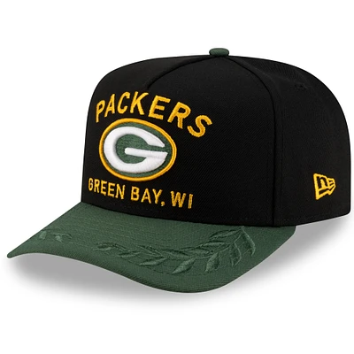 Men's New Era /Green Green Bay Packers 2025 NFL Draft 9FIFTY A-Frame Snapback Hat