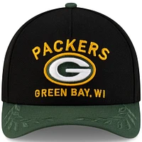 Men's New Era /Green Green Bay Packers 2025 NFL Draft 9FORTY M-Crown A-Frame Adjustable Hat
