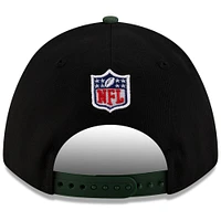 Men's New Era /Green Green Bay Packers 2025 NFL Draft 9FORTY M-Crown A-Frame Adjustable Hat