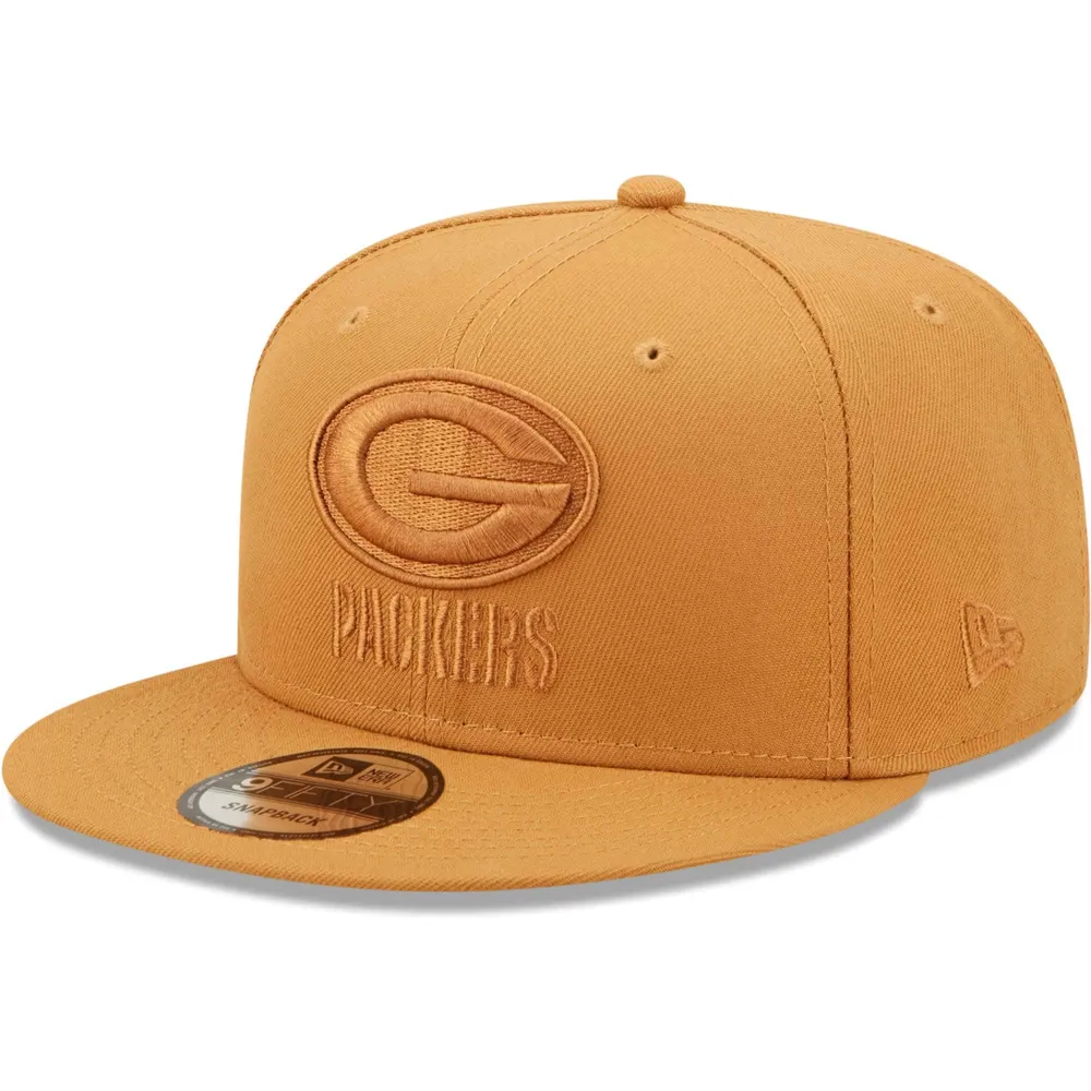 Men's New Era Gold Green Bay Packers Color Pack 9FIFTY Snapback Hat