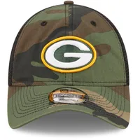 Men's New Era Camo/Black Green Bay Packers Basic 9TWENTY