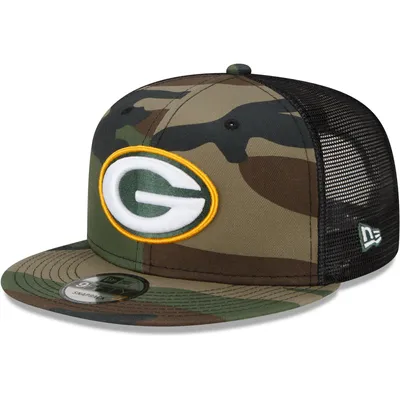 Lids Green Bay Packers New Era Devoted Trucker 9TWENTY Snapback Hat -  Green/Natural