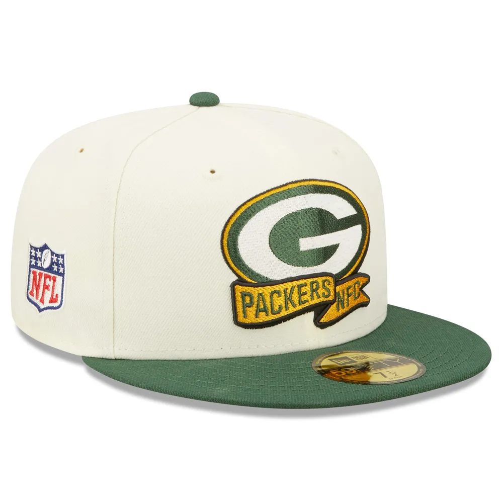 Gehoorzaam bonen geboren Lids Green Bay Packers New Era 2022 Sideline 59FIFTY Fitted Hat - Cream/ Green | The Shops at Willow Bend