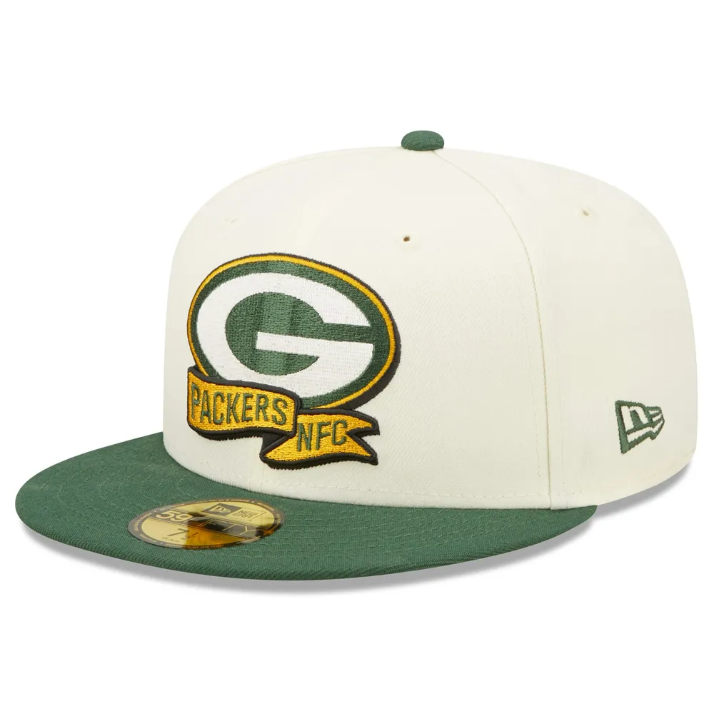 New Era Men's Size 7 1/8 Green Bay Packers 2022 NFL Draft 59FIFTY Fitted Hat - Black - Each