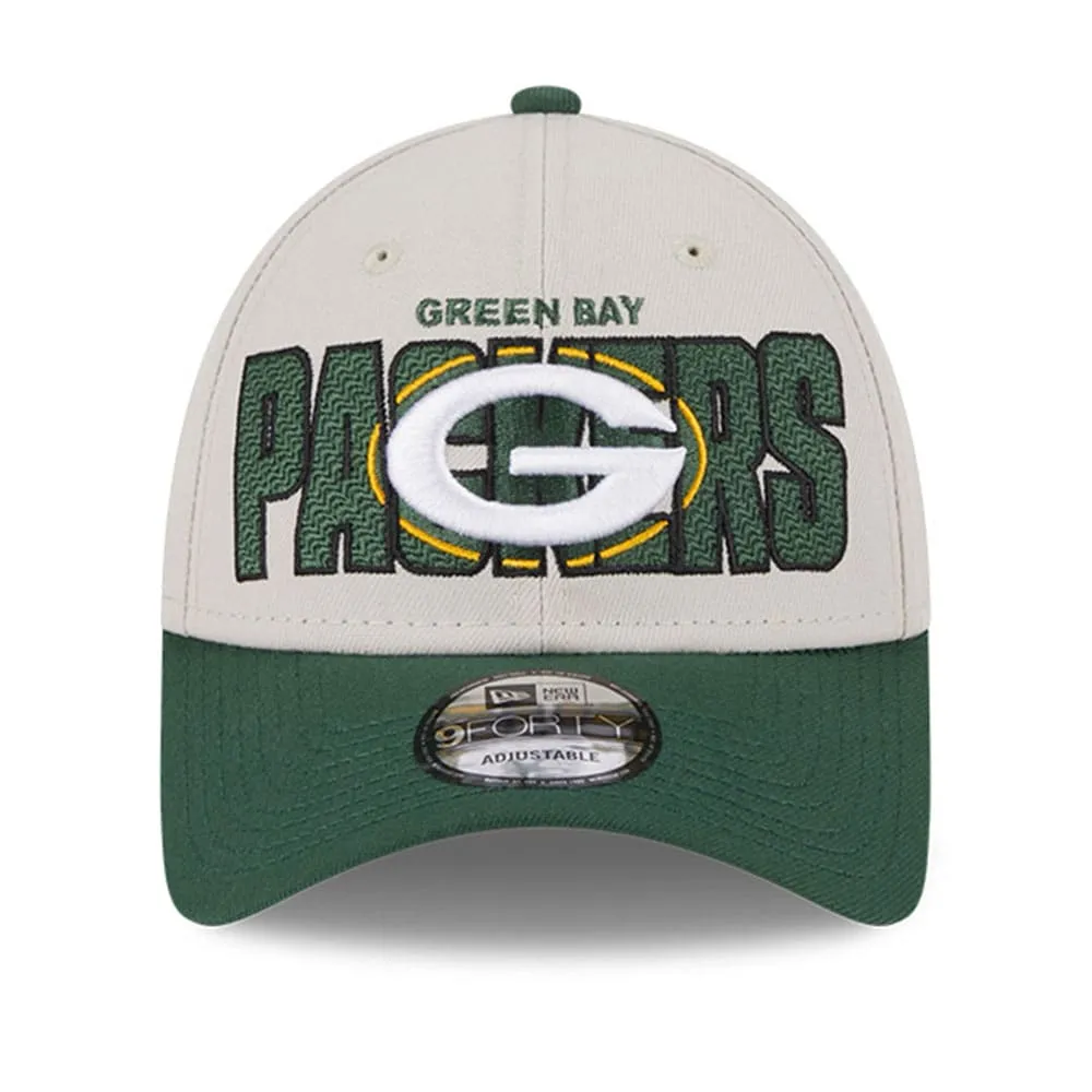 Packers New Era Black All Day 9FORTY Trucker Cap