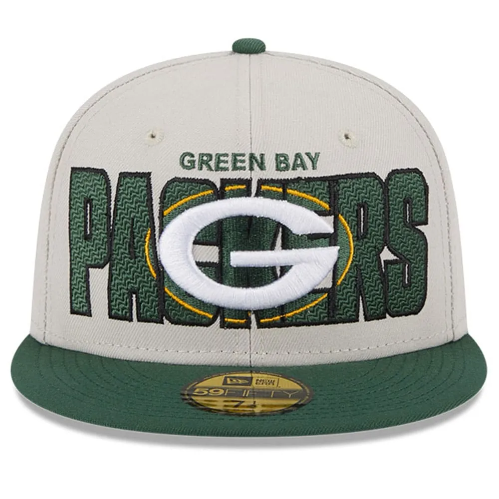 Green Bay Packers New Era NFL Team Screening 59 FIFTY Fitted Hat