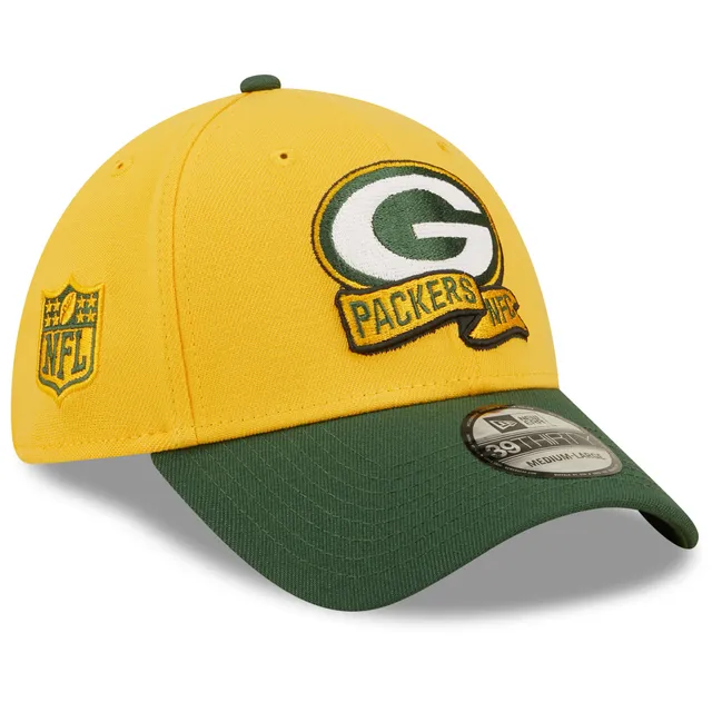 Men's New Era Graphite Green Bay Packers Storm 39THIRTY Flex Hat