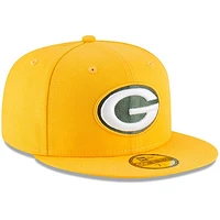 Casquette ajustée New Era Green Bay Packers Omaha 59FIFTY pour homme