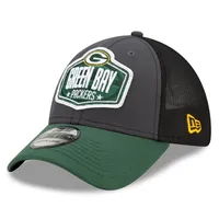 Green Bay Packers New Era 2023 Sideline 39THIRTY Flex Hat - Gray/Black