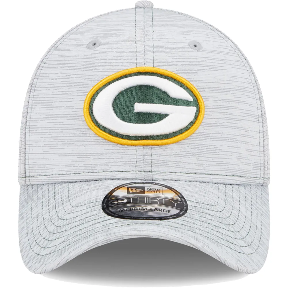 New Era Men's New Era Gray Green Bay Packers Speed 39THIRTY Flex Hat