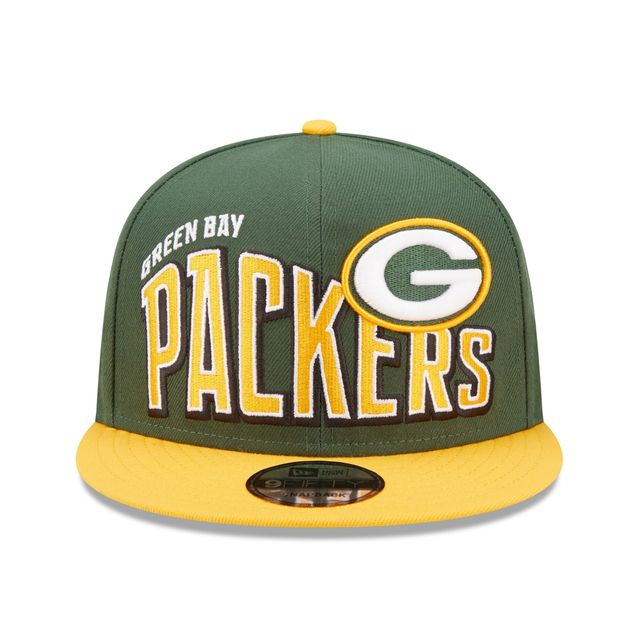 Lids Green Bay Packers New Era Script 9FIFTY Snapback Hat - Green