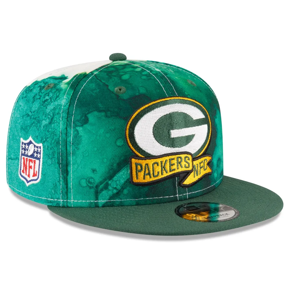 Lids Green Bay Packers New Era 2022 Sideline 9FIFTY Ink Dye Snapback Hat -  | The Shops at Willow Bend