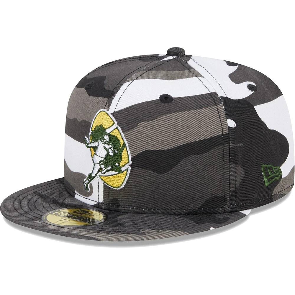 Casquette ajustée 59FIFTY Urban Camo des Packers de Green Bay New Era pour homme