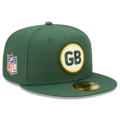 Lids Green Bay Packers New Era 2022 Sideline 59FIFTY Pop Fitted Hat - Black