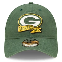 New Era Vert Green Bay Packers 2022 Sideline - 9TWENTY Team Color Casquette ajustable pour homme