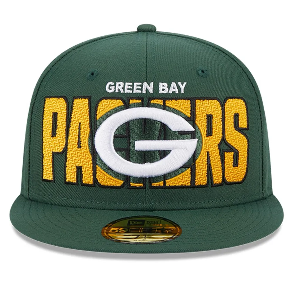 Men's New Era Green Bay Packers 2023 NFL Draft 59FIFTY Fitted Hat