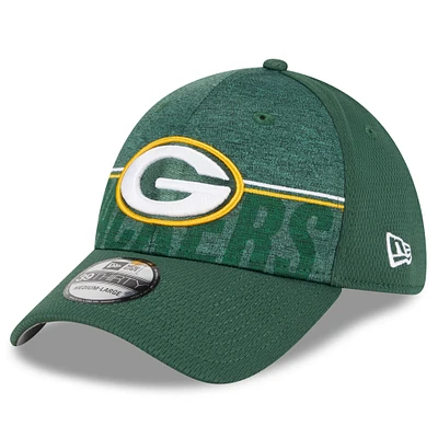 Casquette Flex New Era Green Bay Packers 2023 NFL Training Camp 39THIRTY pour homme